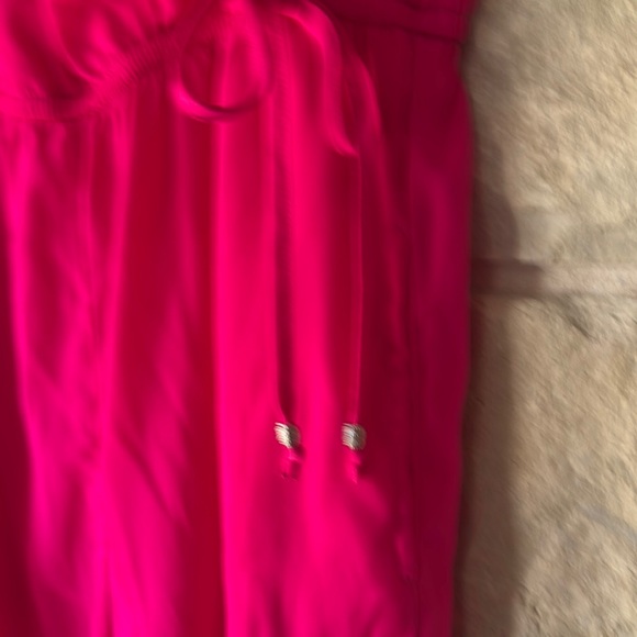 Vibrant Pink Ruffle Romper - Picture 3 of 11